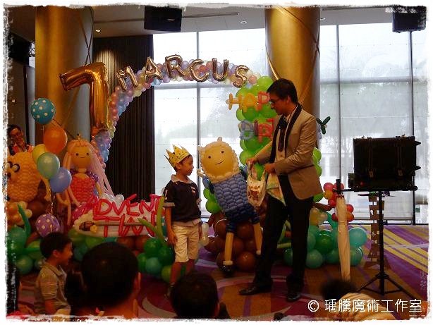 魔術表演_美僑俱樂部生日魔術表演011