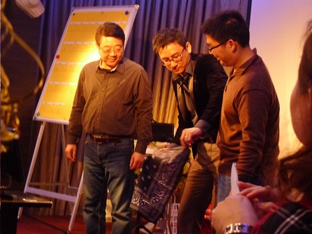 國泰投顧尾牙魔術表演