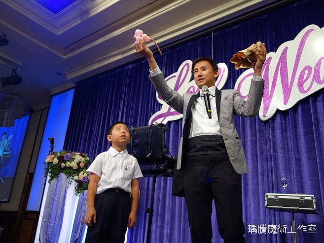 婚禮魔術表演-台中長榮桂冠婚禮魔術-017