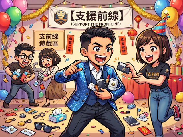 小公司尾牙活動-支援前線