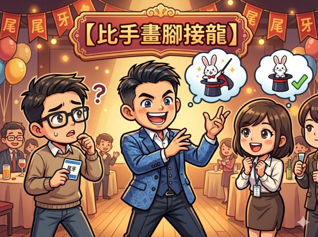 小公司尾牙活動-比手畫腳