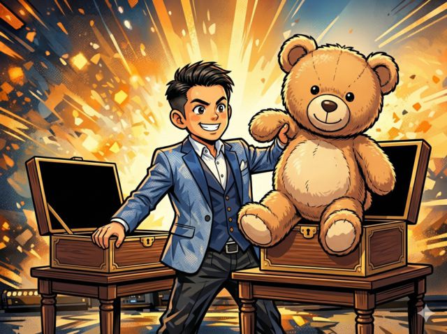 派對魔術師-變出泰迪熊 派對魔術師-變出泰迪熊