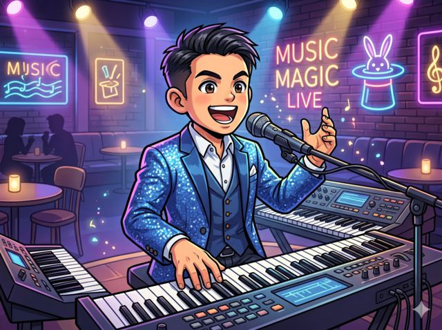 震撼開場表演-live樂團表演