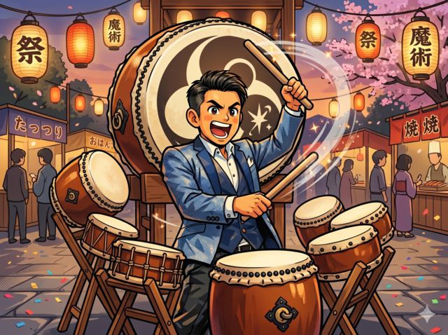 震撼開場表演-太鼓